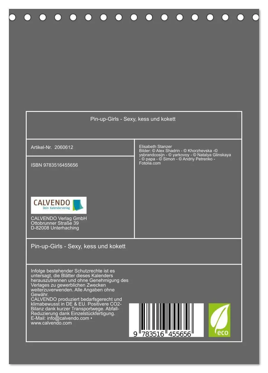 Bild: 9783516455656 | Pin-up-Girls - Sexy, kess und kokett (Tischkalender 2026 DIN A5...