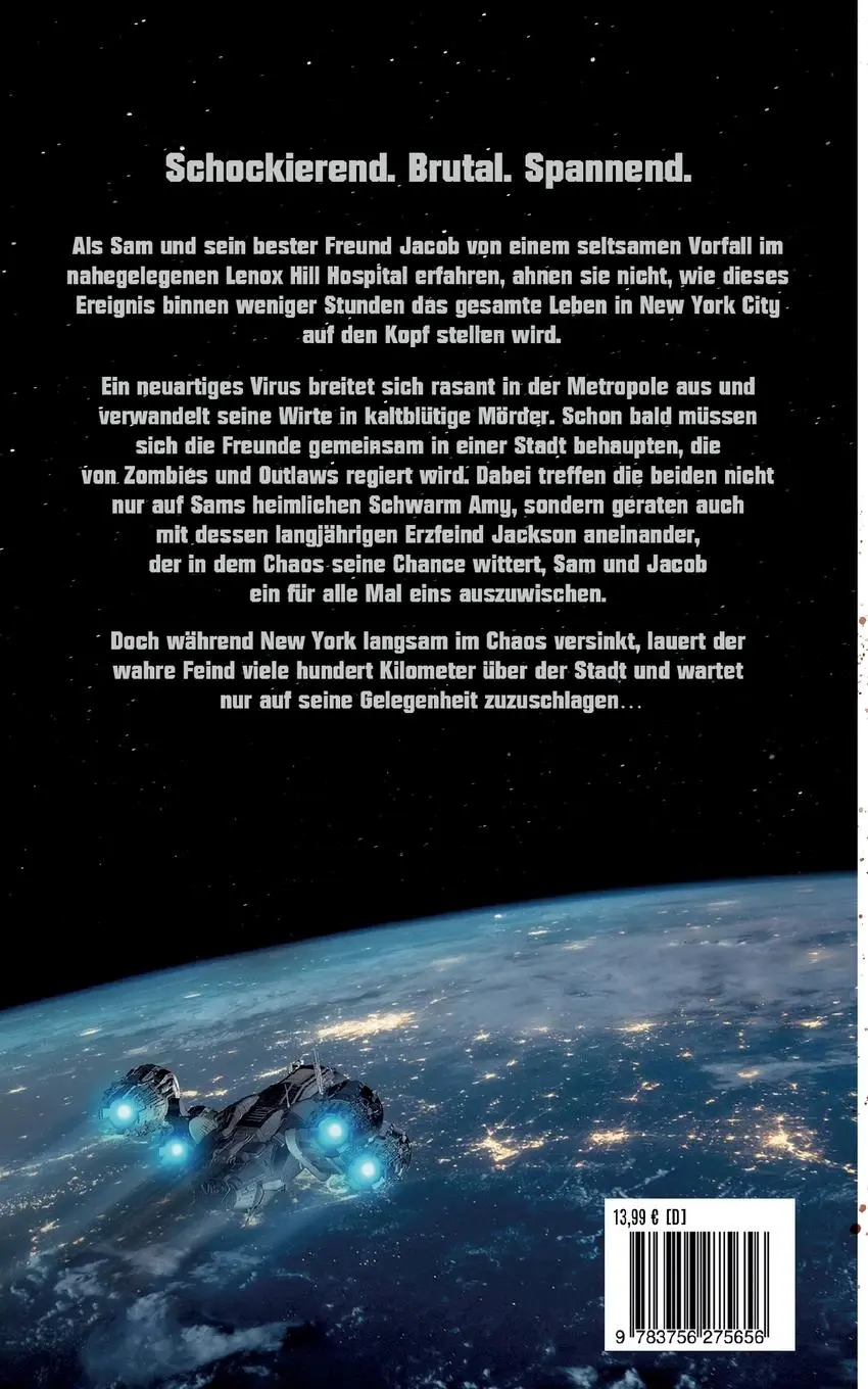 Rückseite: 9783756275656 | Killerinstinkt | Stadt unter Zombies | Tim J. R. Ufer | Taschenbuch