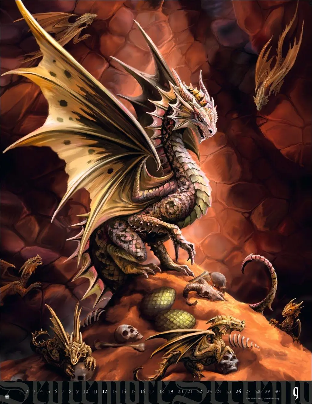 Bild: 9783756415656 | Anne Stokes: Mystic World Posterkalender 2027 | Anne Stokes | Kalender
