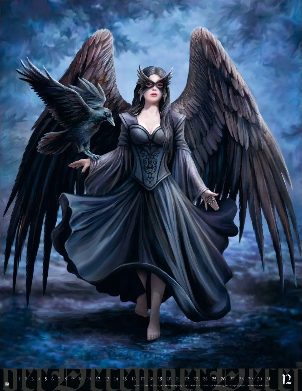 Bild: 9783756415656 | Anne Stokes: Mystic World Posterkalender 2027 | Anne Stokes | Kalender