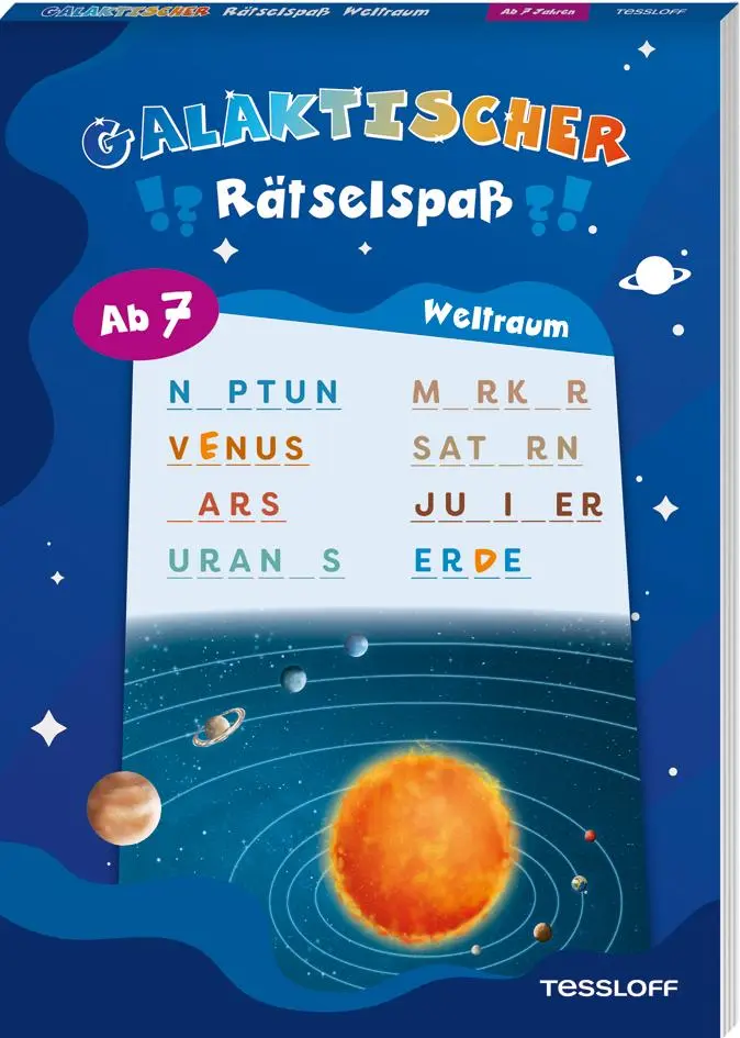 Cover: 9783788645656 | Galaktischer Rätselspaß. Weltraum | Rätseln für Kinder ab 7 Jahren
