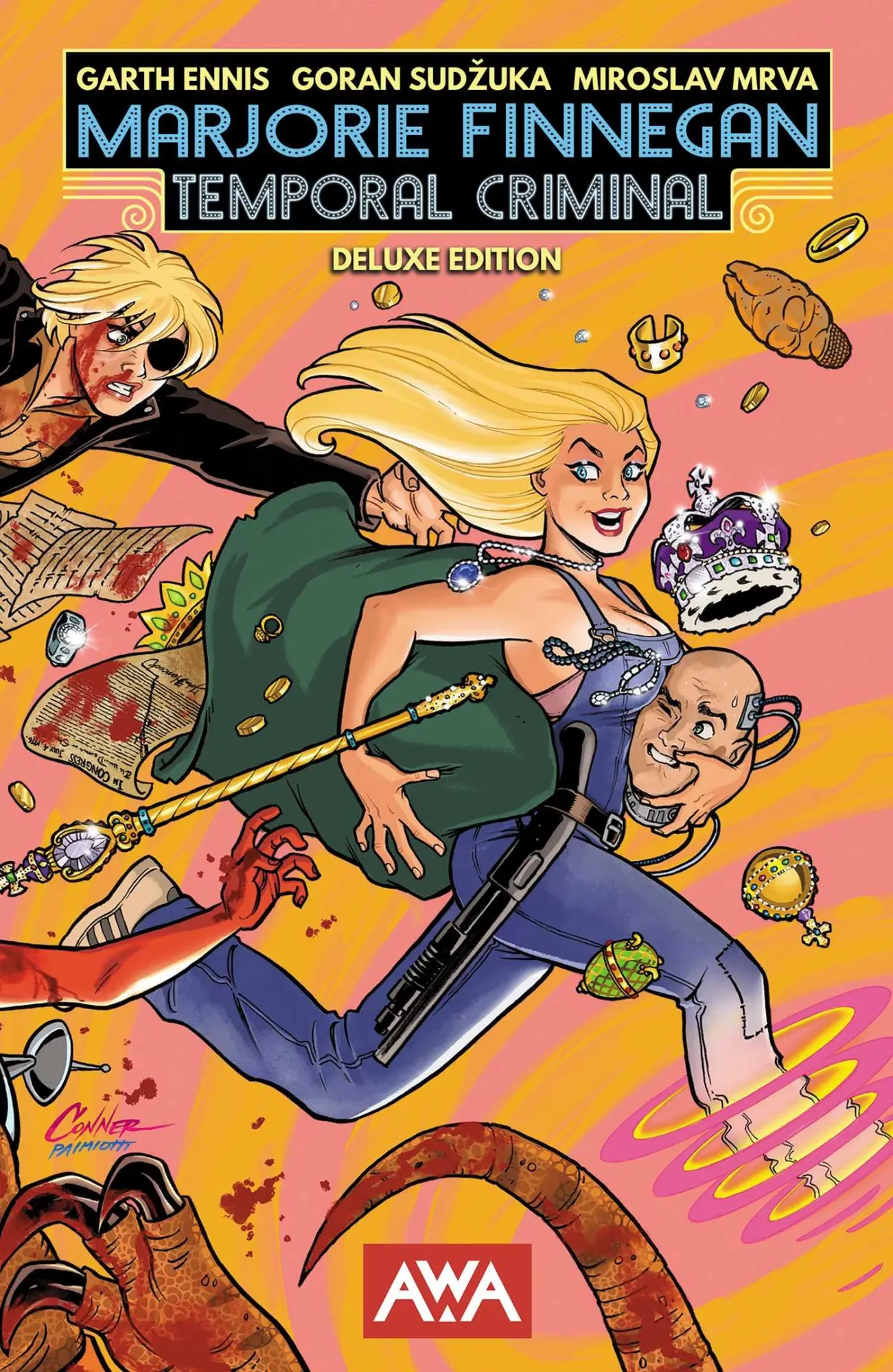Cover: 9781953165756 | Marjorie Finnegan, Temporal Criminal - Expanded Edition | Garth Ennis