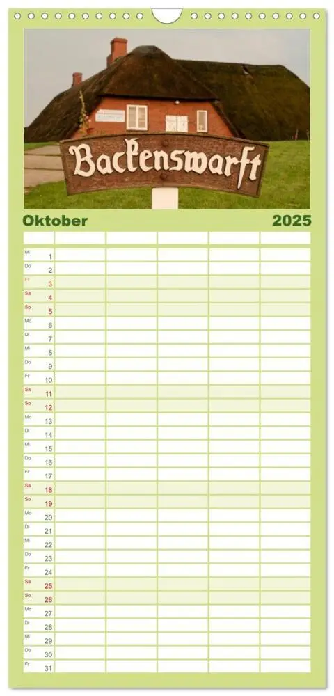 Bild: 9783457115756 | Familienplaner 2025 - Hallig Hooge - zwischen Himmel und Erde mit 5...