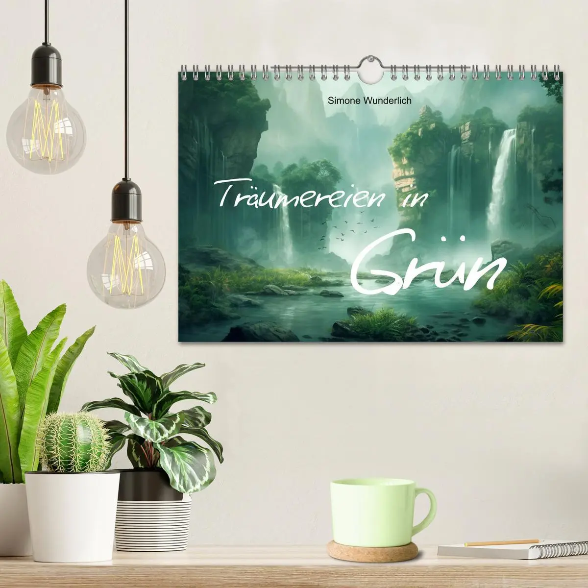 Bild: 9783457355756 | Träumereien in Grün (Wandkalender 2026 DIN A4 quer), CALVENDO...