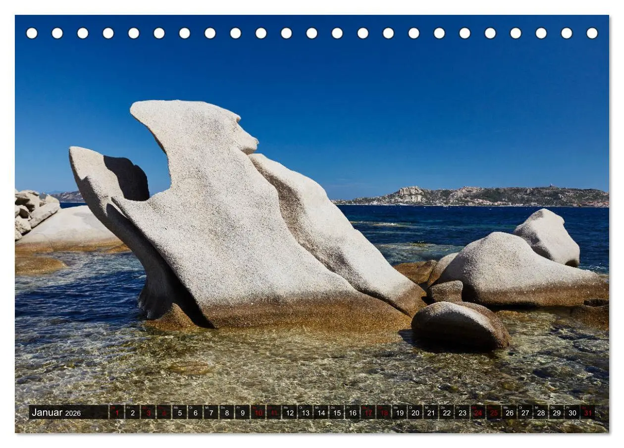 Bild: 9783457805756 | Sardinien - Der Norden (Tischkalender 2026 DIN A5 quer), CALVENDO...