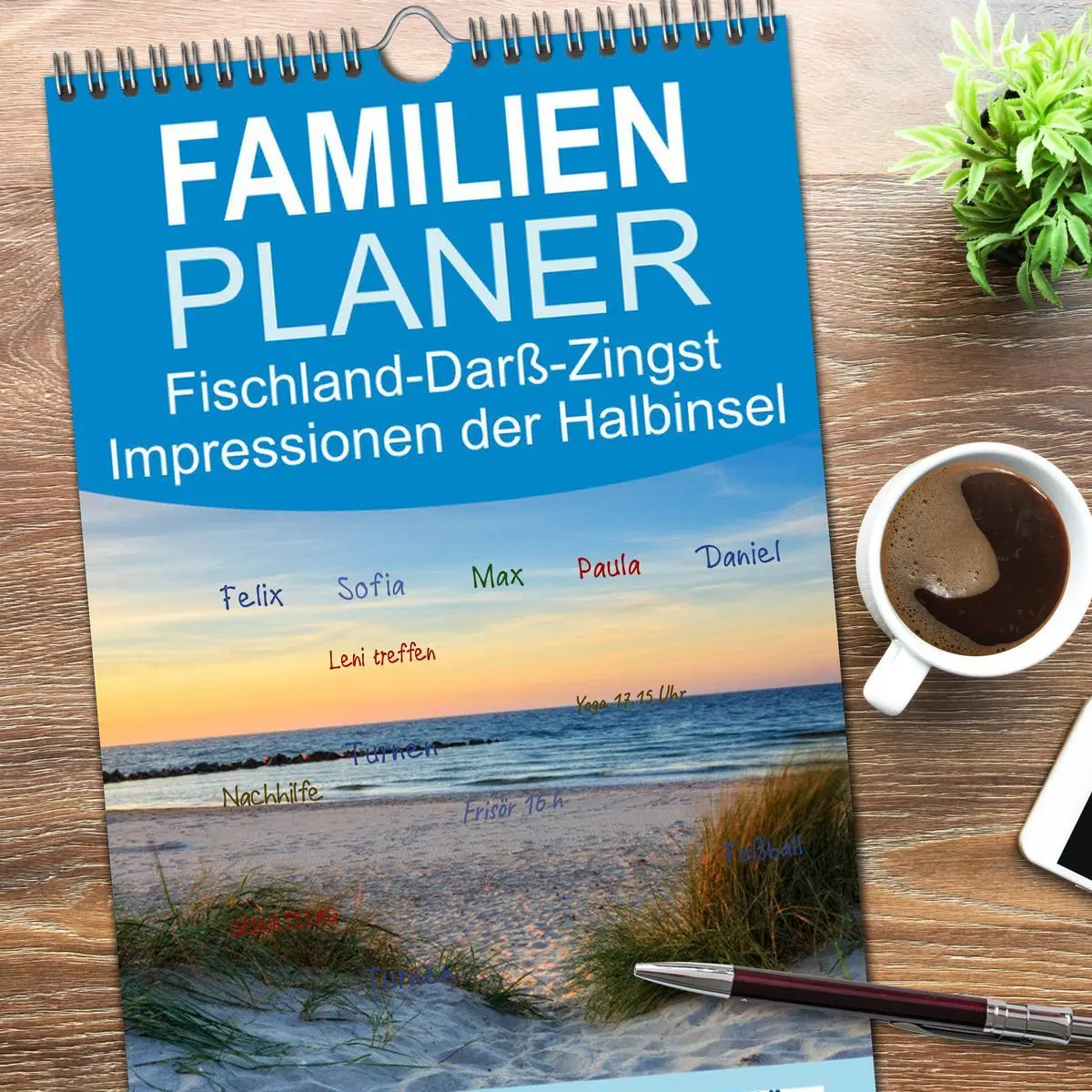 Bild: 9783516515756 | Familienplaner 2026 - Fischland-Darß-Zingst Impressionen der...