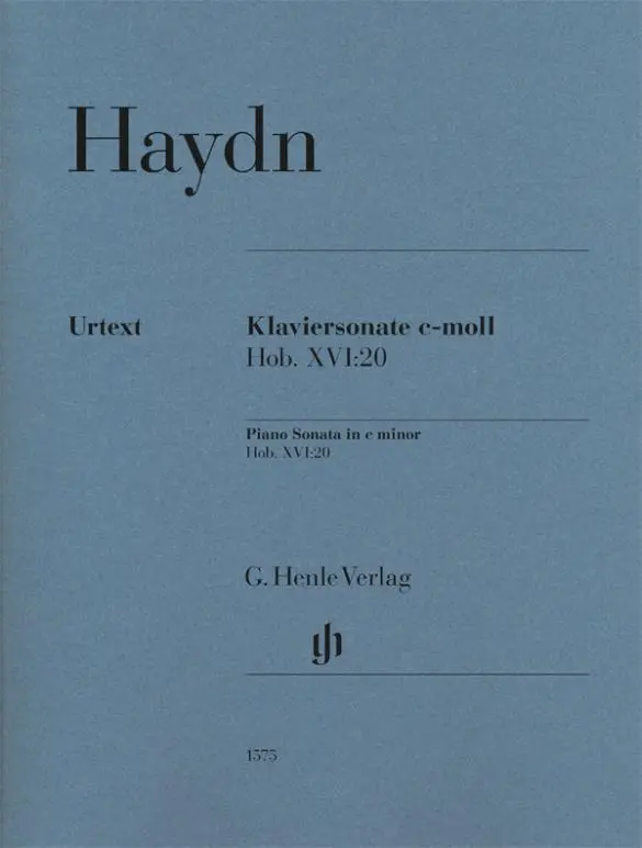 Cover: 9790201815756 | Klaviersonate c-moll Hob. XVI:20 | Besetzung: Klavier zu zwei Händen
