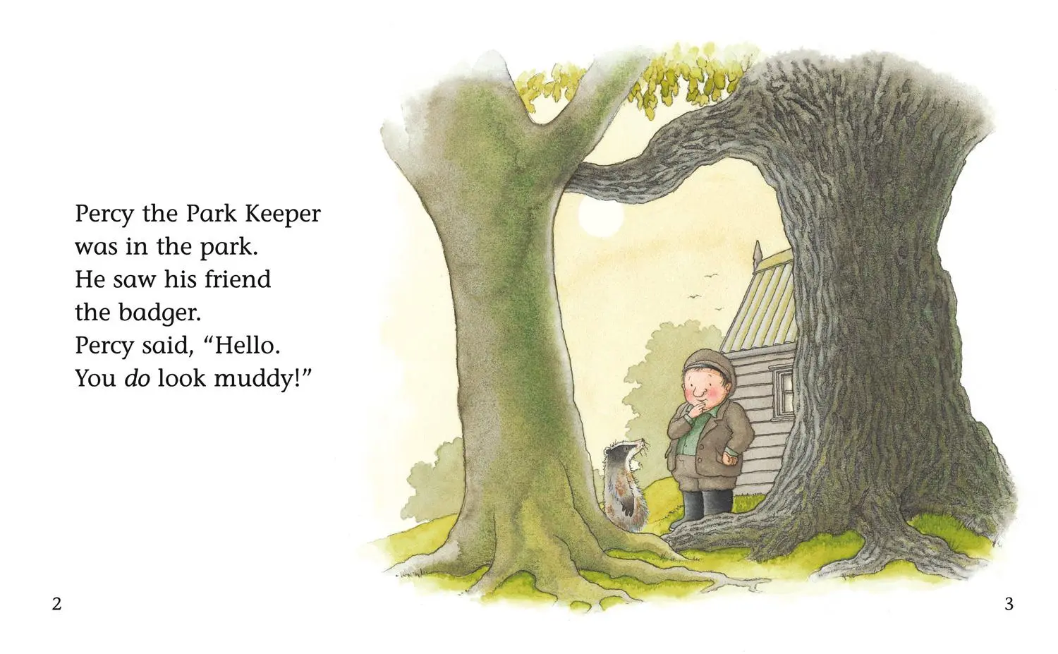 Bild: 9780007185856 | Percy and the Badger | Blue/Band 4 | Nick Butterworth | Taschenbuch