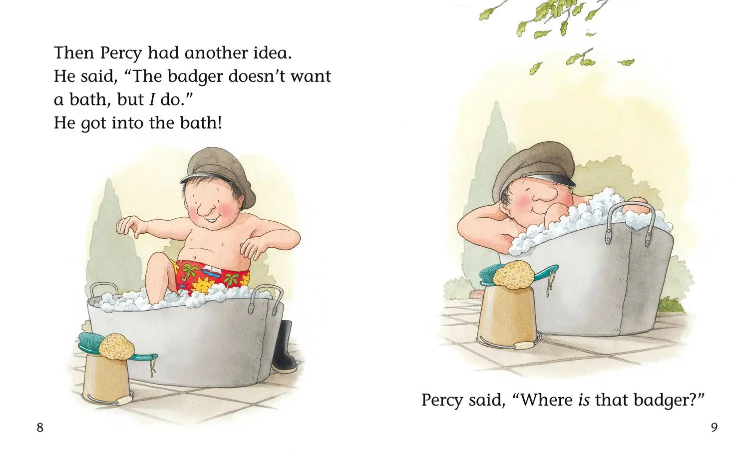 Bild: 9780007185856 | Percy and the Badger | Blue/Band 4 | Nick Butterworth | Taschenbuch
