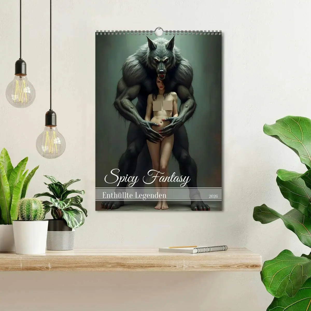 Bild: 9783457275856 | Spicy Fantasy - Enthüllte Legenden (Wandkalender 2026 DIN A3 hoch),...