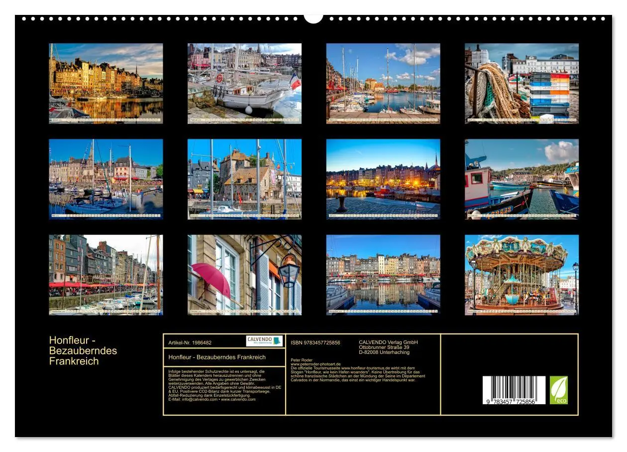 Bild: 9783457725856 | Honfleur - Bezauberndes Frankreich (hochwertiger Premium...