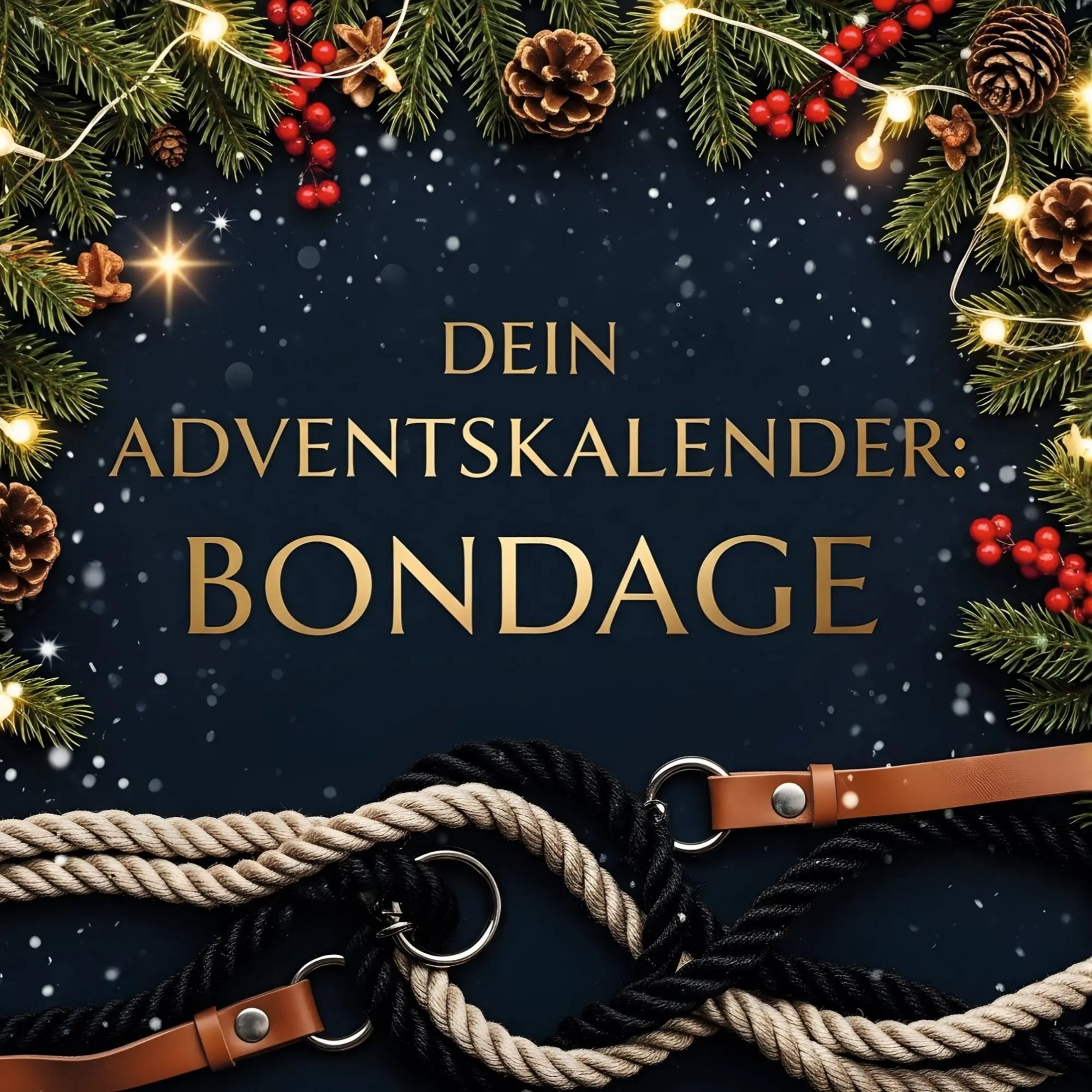Cover: 9783695325856 | Dein Adventskalender: Bondage | 24 sexy Tage bis Weihnachten für Paare