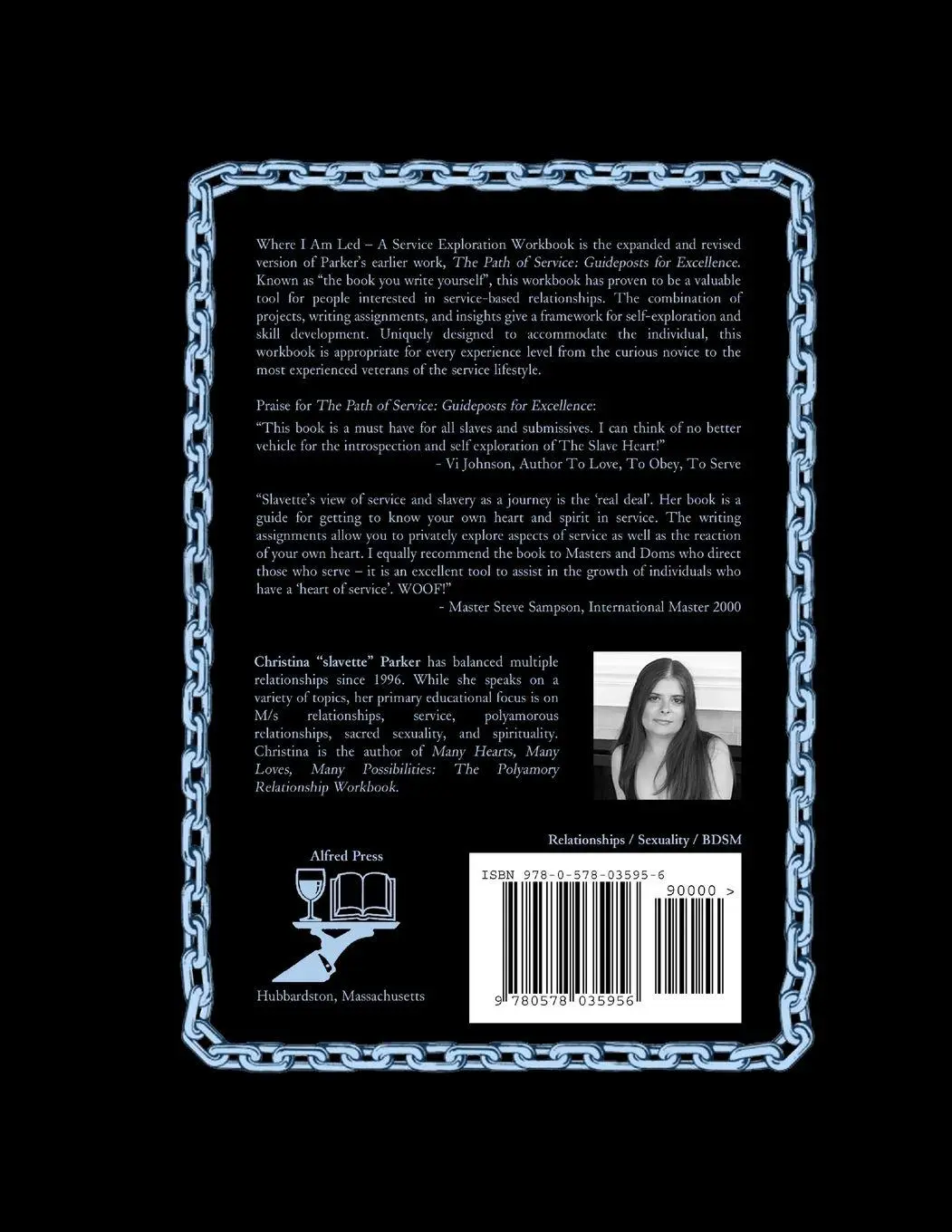 Rückseite: 9780578035956 | Where I Am Led | A Service Exploration Workbook | Christina Parker