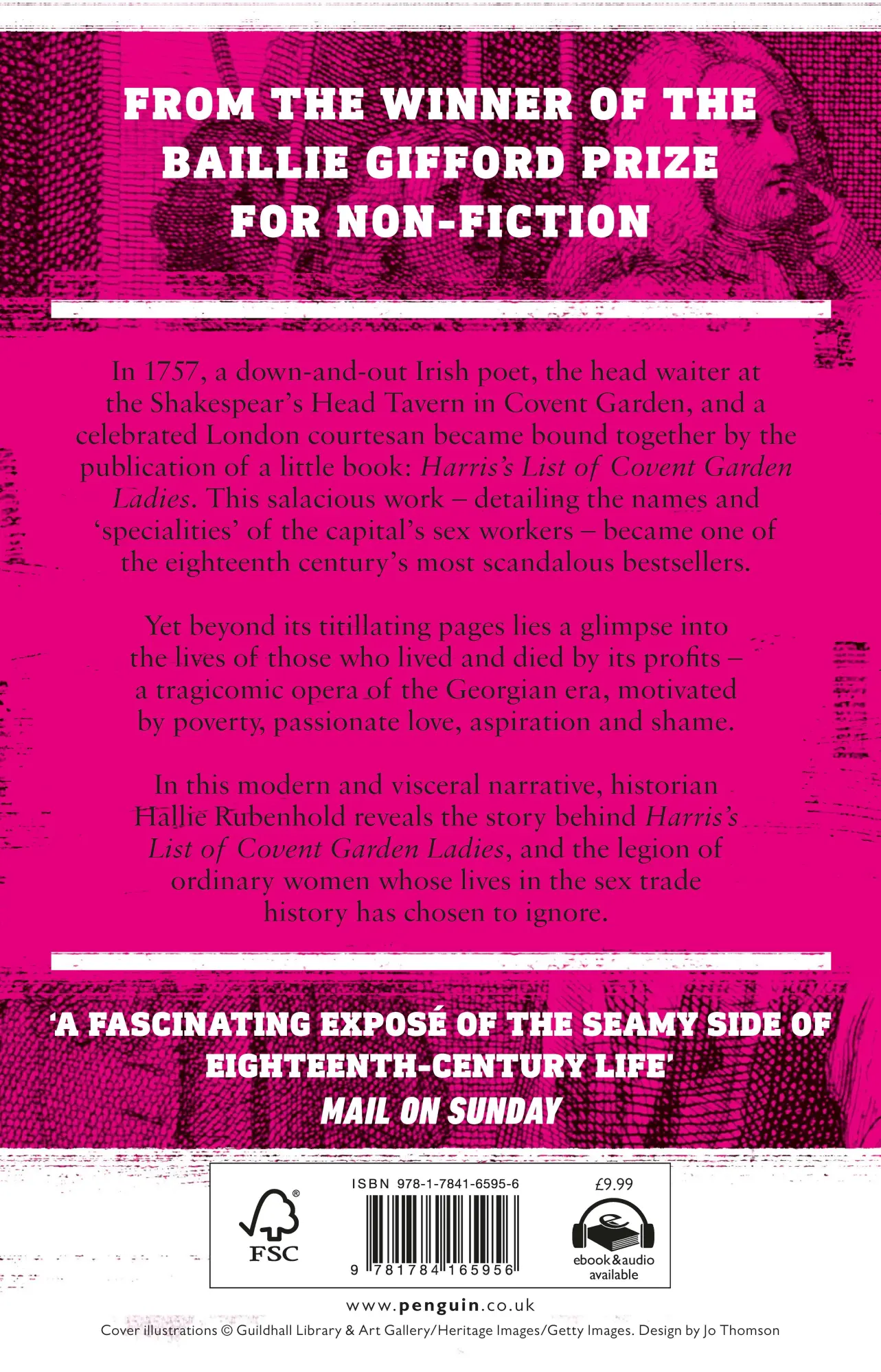 Rückseite: 9781784165956 | The Covent Garden Ladies | Hallie Rubenhold | Taschenbuch | Englisch