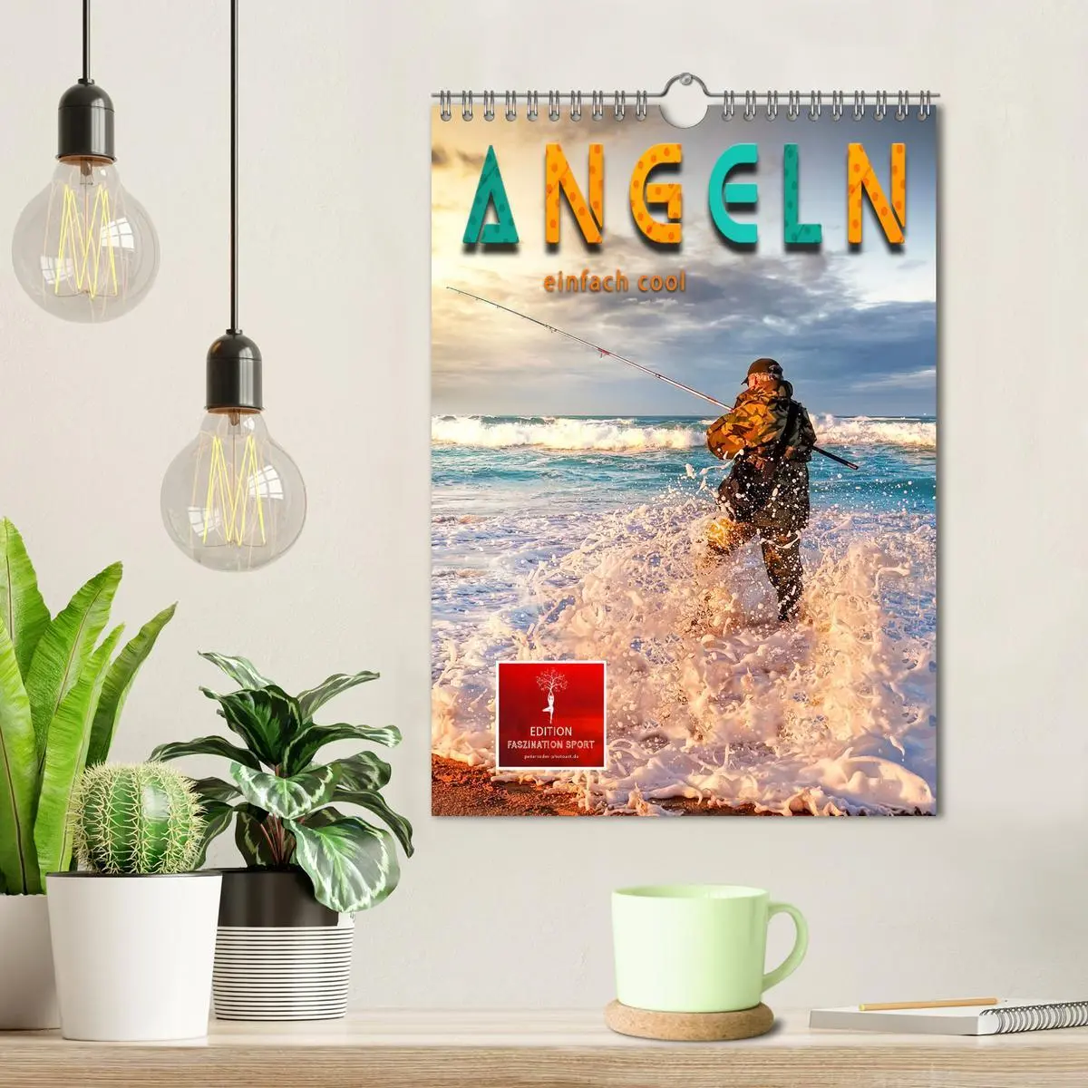 Bild: 9783516355956 | Angeln - einfach cool (Wandkalender 2026 DIN A4 hoch), CALVENDO...