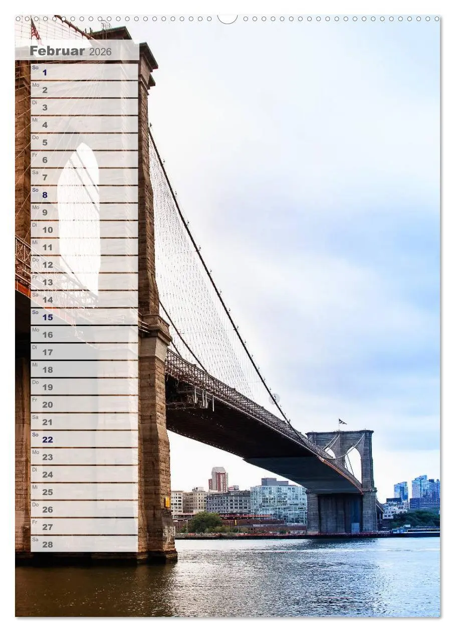 Bild: 9783516425956 | New York - Manhattan (Wandkalender 2026 DIN A2 hoch), CALVENDO...