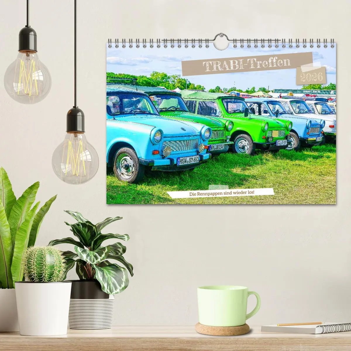 Bild: 9783516595956 | Trabi-Treffen (Wandkalender 2026 DIN A4 quer), CALVENDO Monatskalender