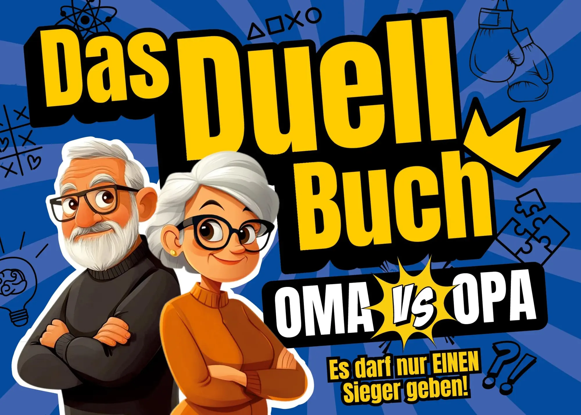 Cover: 9783691045956 | Das Duell-Buch für Oma und Opa | Maximilian Freude | Taschenbuch
