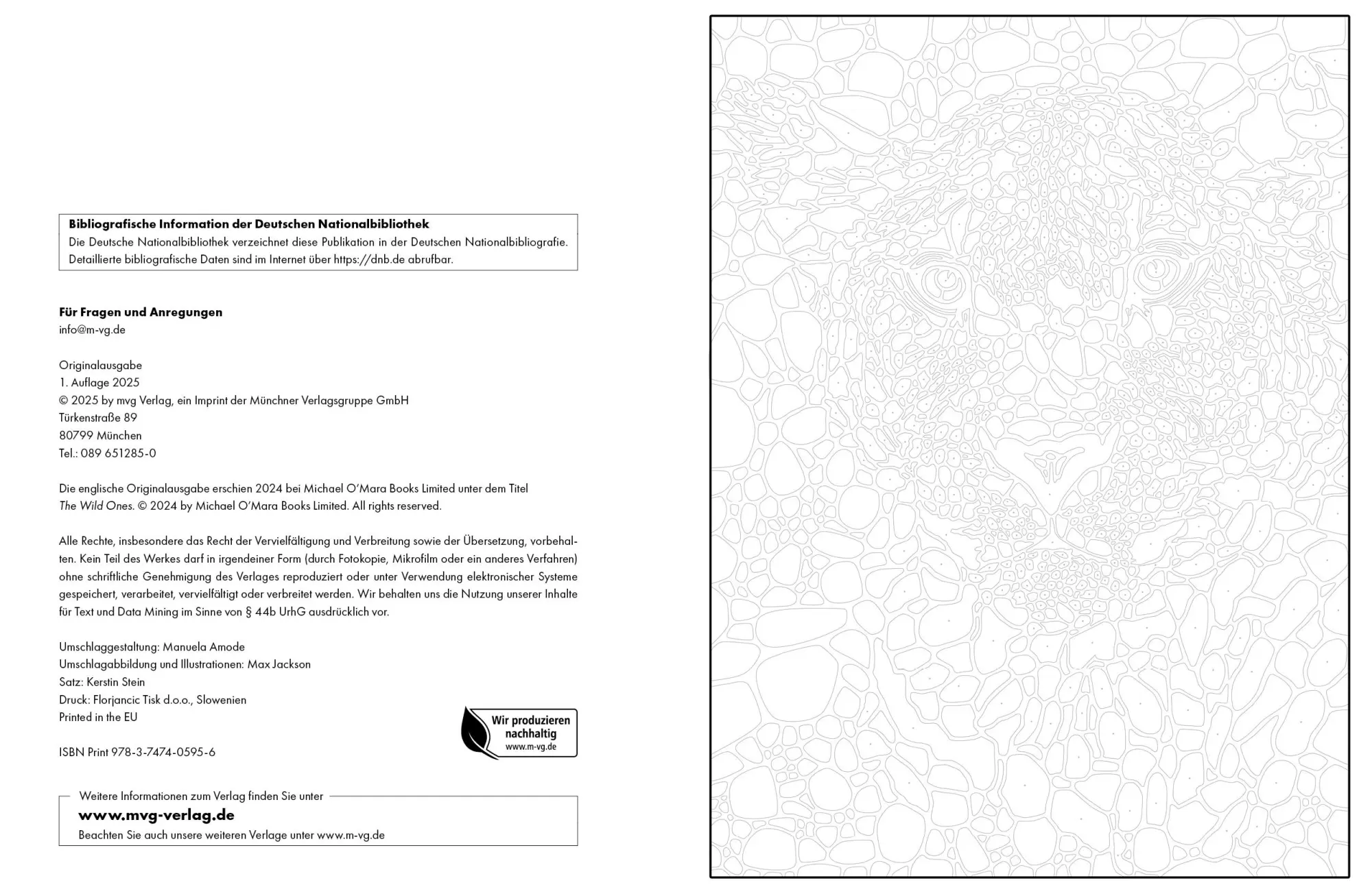 Bild: 9783747405956 | Ausmalen und Entdecken | Max Jackson | Taschenbuch | 64 S. | Deutsch