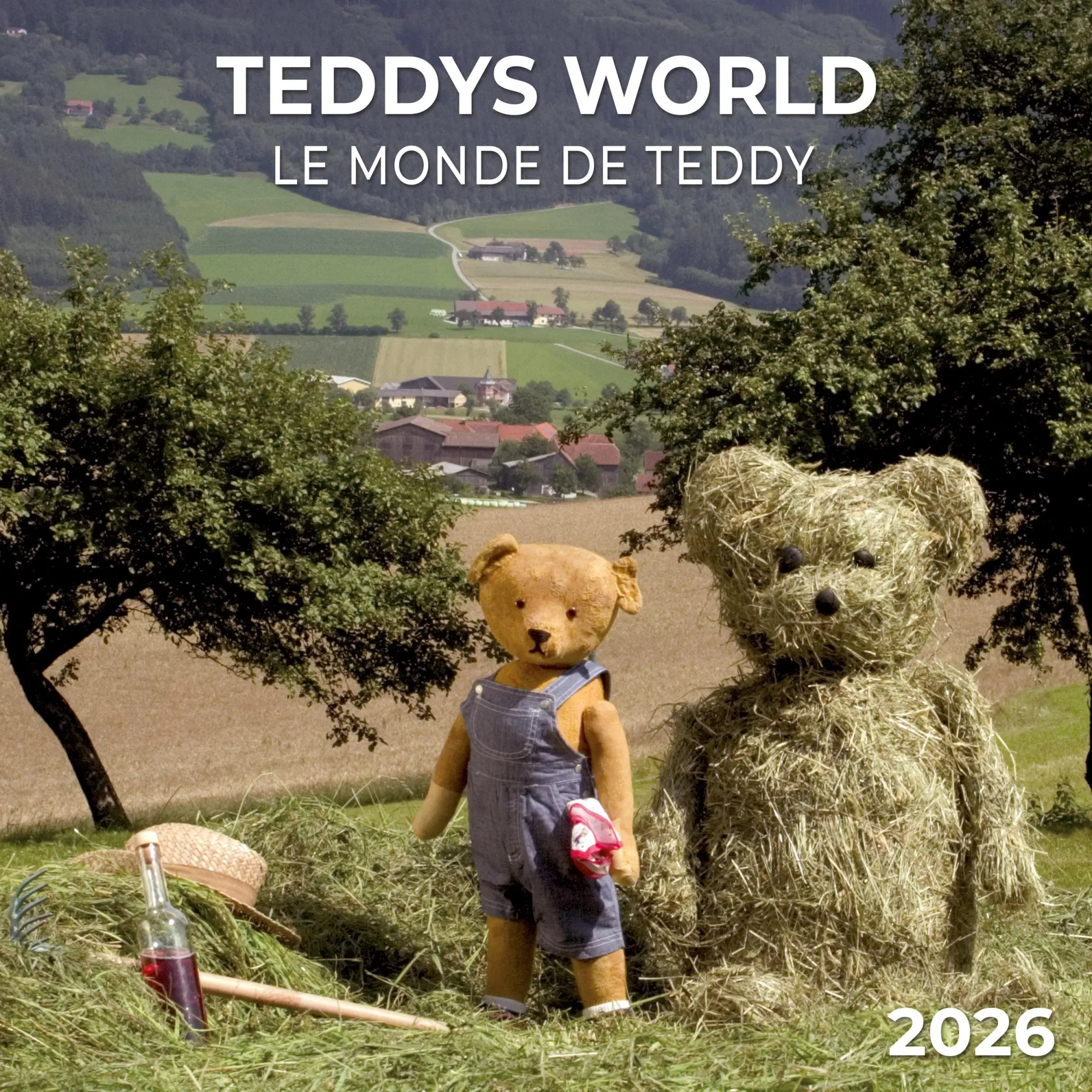 Cover: 9783959295956 | Teddys Welt/Teddy's World 2026 | Kalender 2026 | Kalender | 28 S.