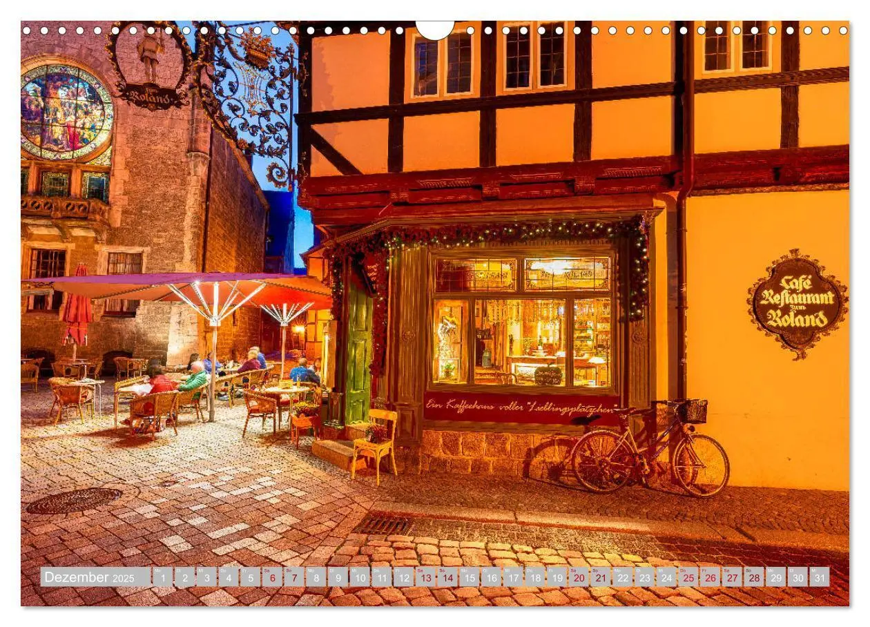 Bild: 9783435206056 | Quedlinburg - 1000 Jahre Geschichte im Harz (Wandkalender 2025 DIN...