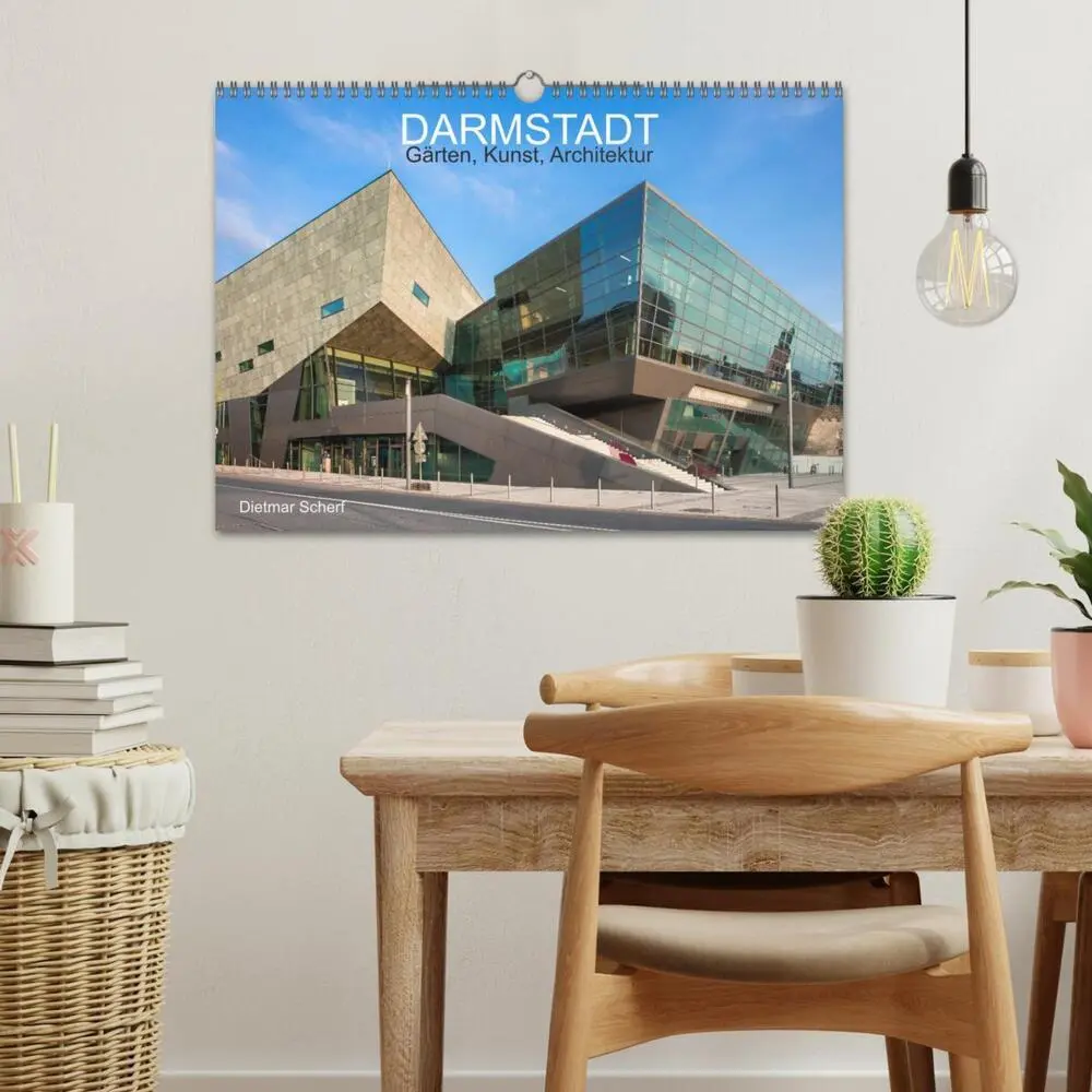 Bild: 9783435376056 | Darmstadt - Gärten, Kunst, Architektur (Wandkalender 2025 DIN A3...