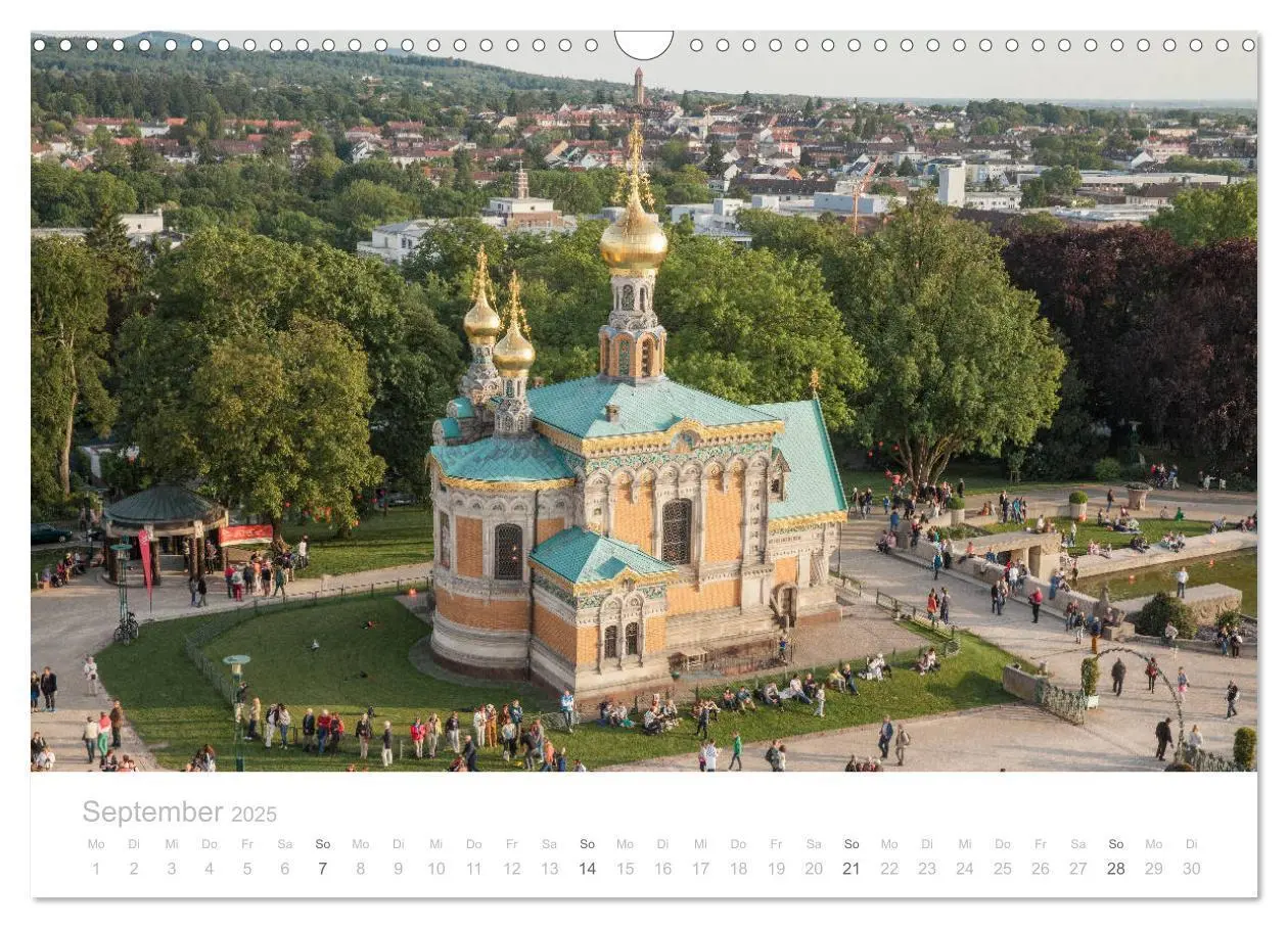 Bild: 9783435376056 | Darmstadt - Gärten, Kunst, Architektur (Wandkalender 2025 DIN A3...