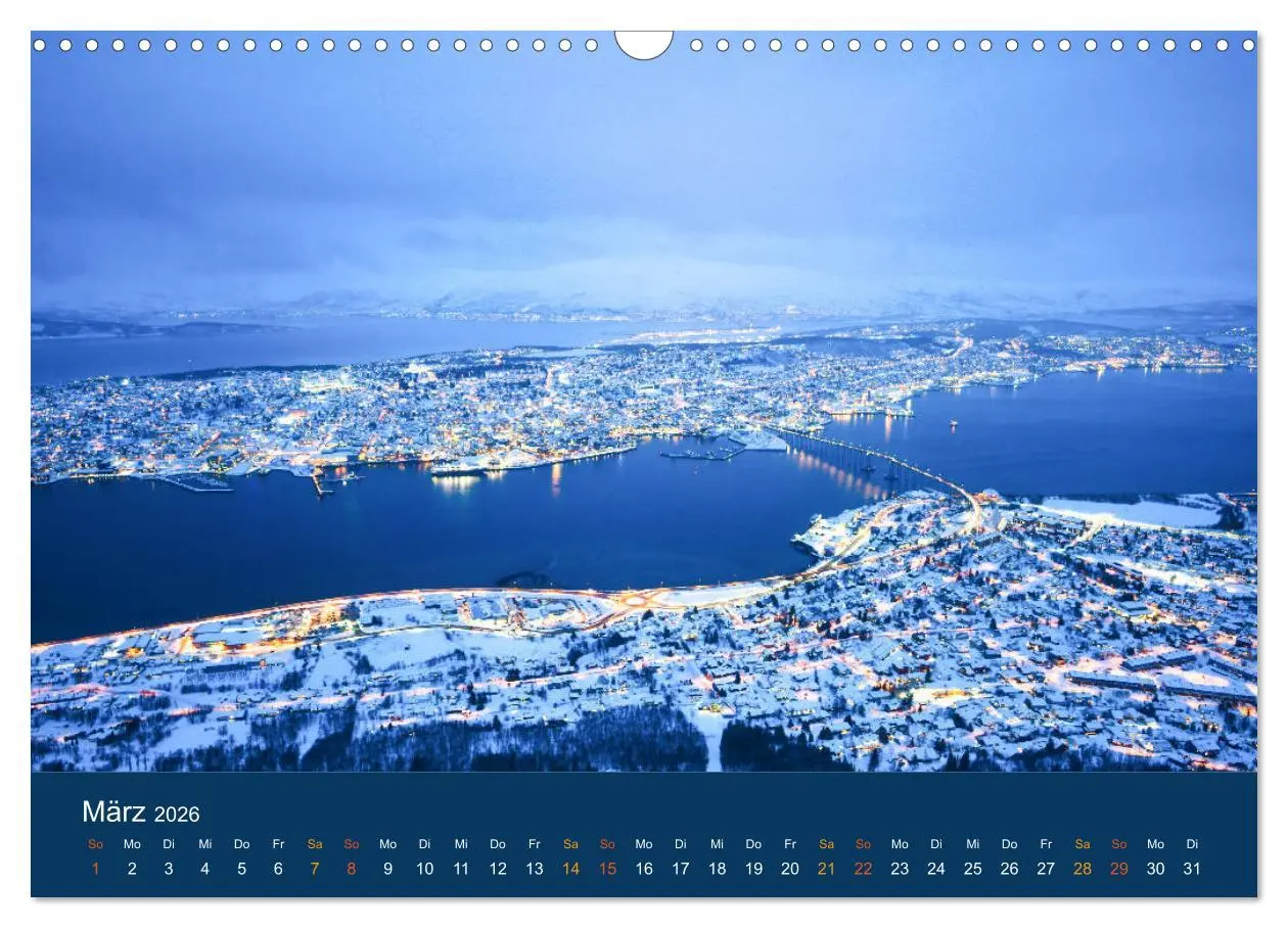 Bild: 9783457776056 | Tromsö, eisiges Nord-Norwegen (Wandkalender 2026 DIN A3 quer),...