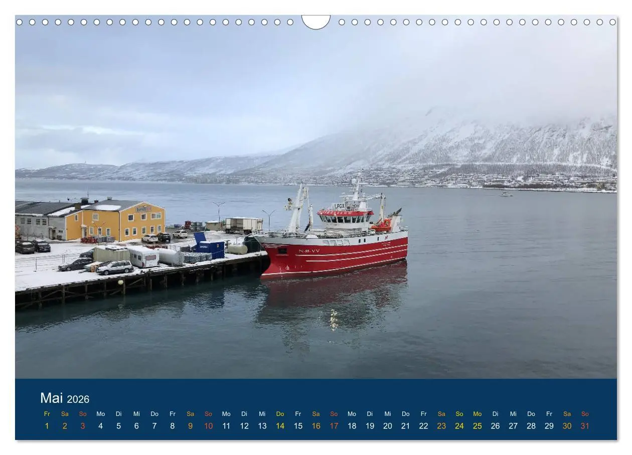 Bild: 9783457776056 | Tromsö, eisiges Nord-Norwegen (Wandkalender 2026 DIN A3 quer),...