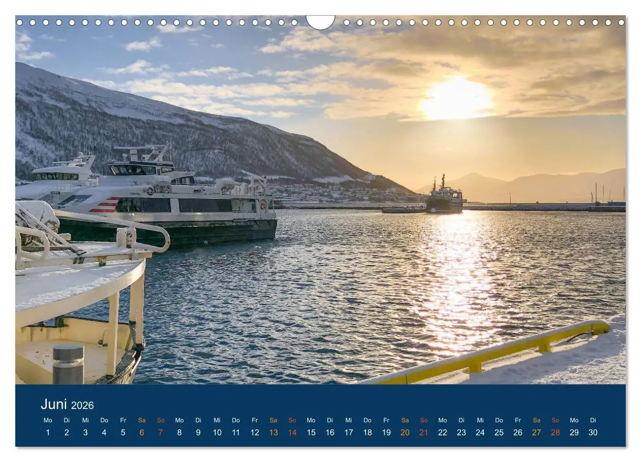 Bild: 9783457776056 | Tromsö, eisiges Nord-Norwegen (Wandkalender 2026 DIN A3 quer),...