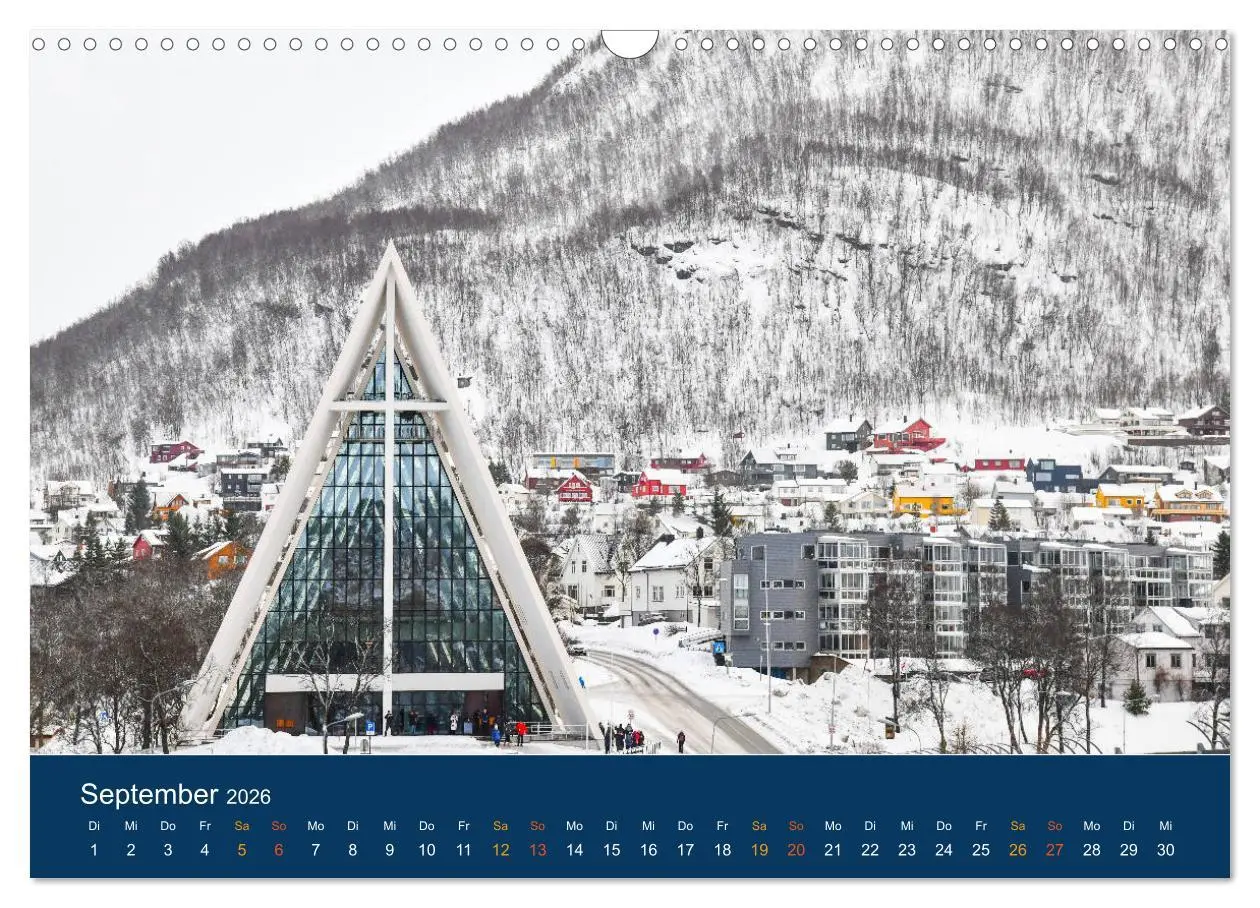 Bild: 9783457776056 | Tromsö, eisiges Nord-Norwegen (Wandkalender 2026 DIN A3 quer),...