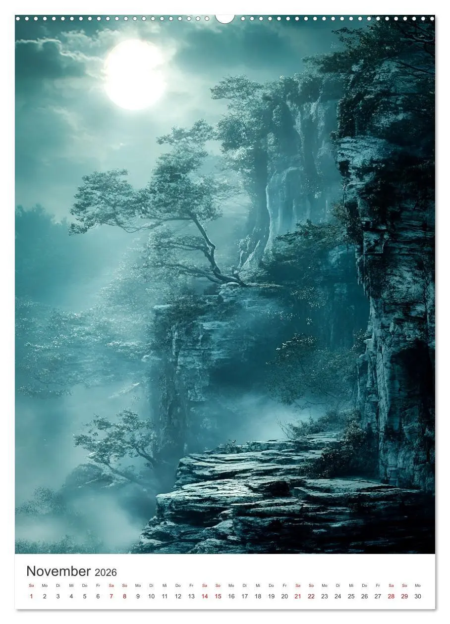 Bild: 9783516246056 | Midgard - Mythische Landschaften des Nordens (Wandkalender 2026 DIN...