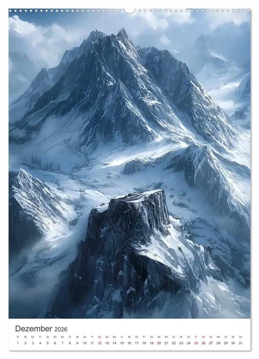 Bild: 9783516246056 | Midgard - Mythische Landschaften des Nordens (Wandkalender 2026 DIN...
