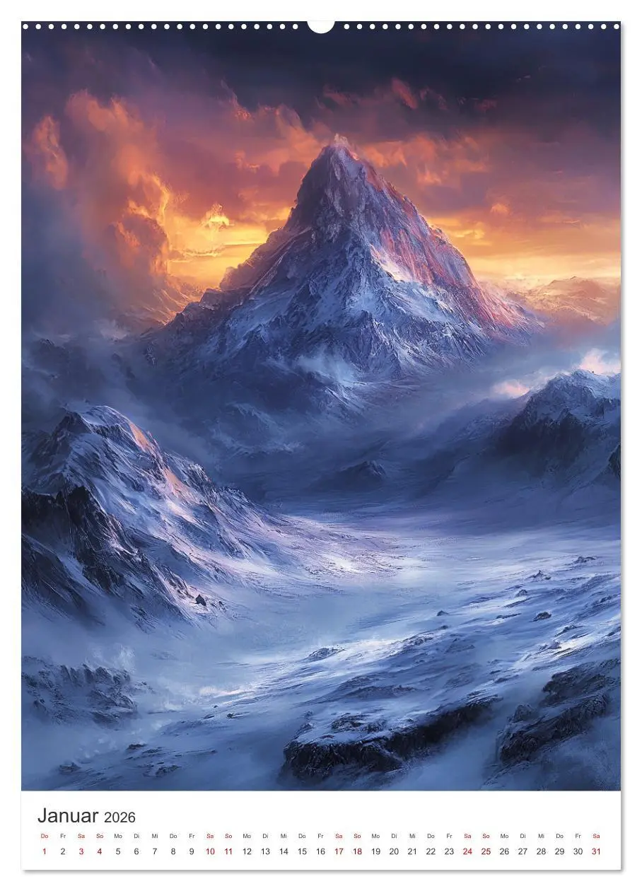 Bild: 9783516246056 | Midgard - Mythische Landschaften des Nordens (Wandkalender 2026 DIN...