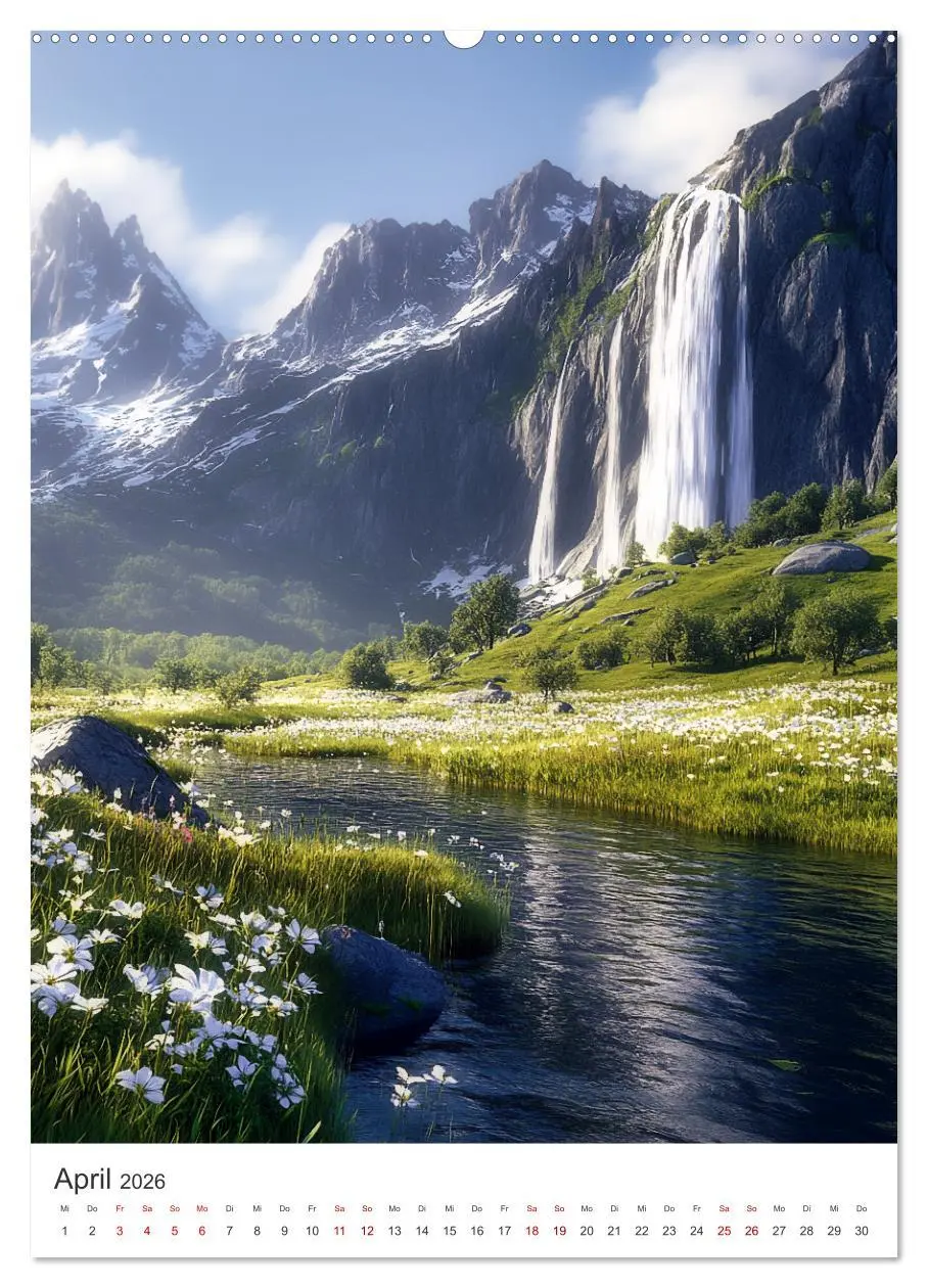 Bild: 9783516246056 | Midgard - Mythische Landschaften des Nordens (Wandkalender 2026 DIN...