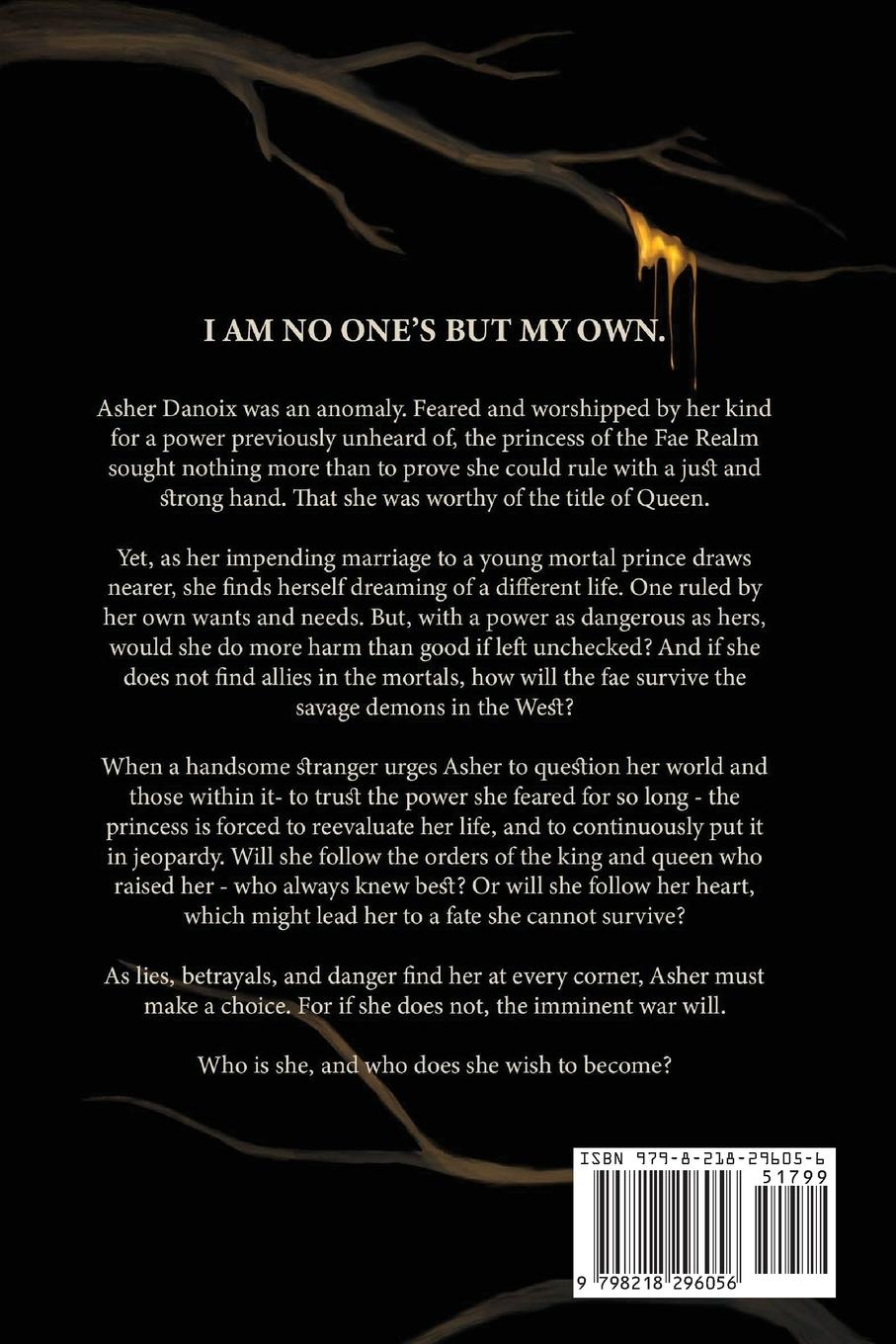 Rückseite: 9798218296056 | Of Night and Blood | Brea Lamb | Taschenbuch | Englisch | 2023