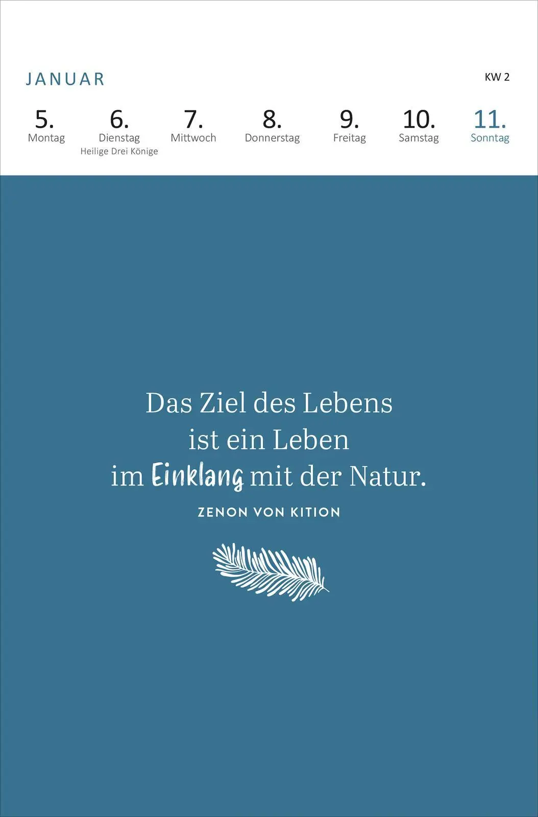 Bild: 4014489136156 | Wochenkalender Wald, Wiese &amp; wunderbar 2026 | Kalender | 27 S. | 2026