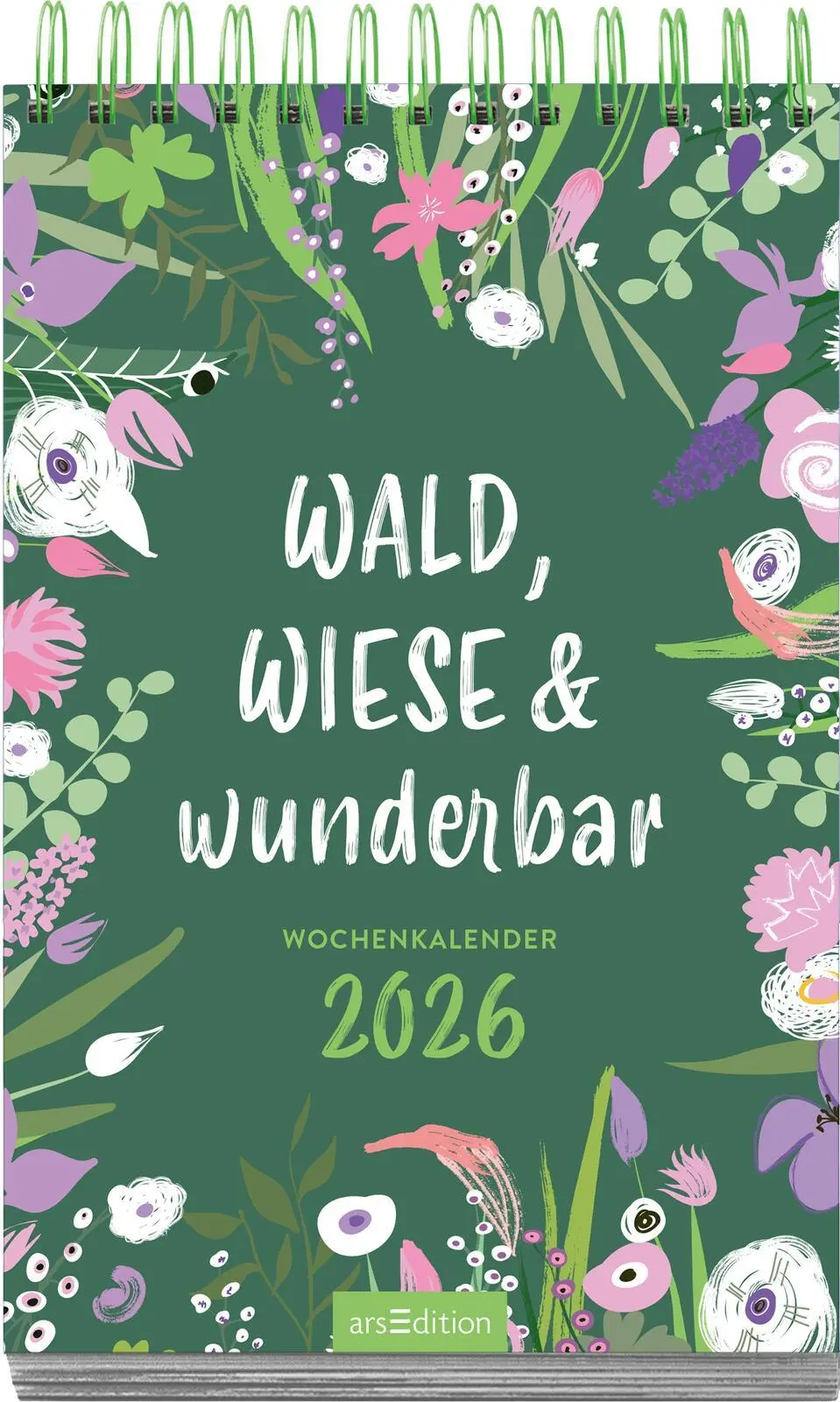 Bild: 4014489136156 | Wochenkalender Wald, Wiese &amp; wunderbar 2026 | Kalender | 27 S. | 2026