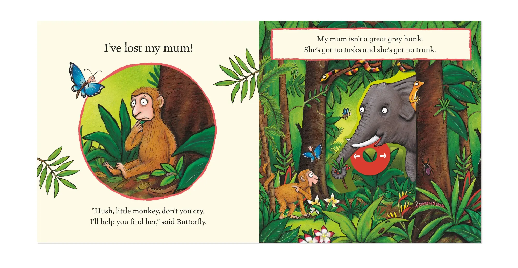 Bild: 9781529096156 | Monkey Puzzle: A Push, Pull and Slide Book | Julia Donaldson | Buch
