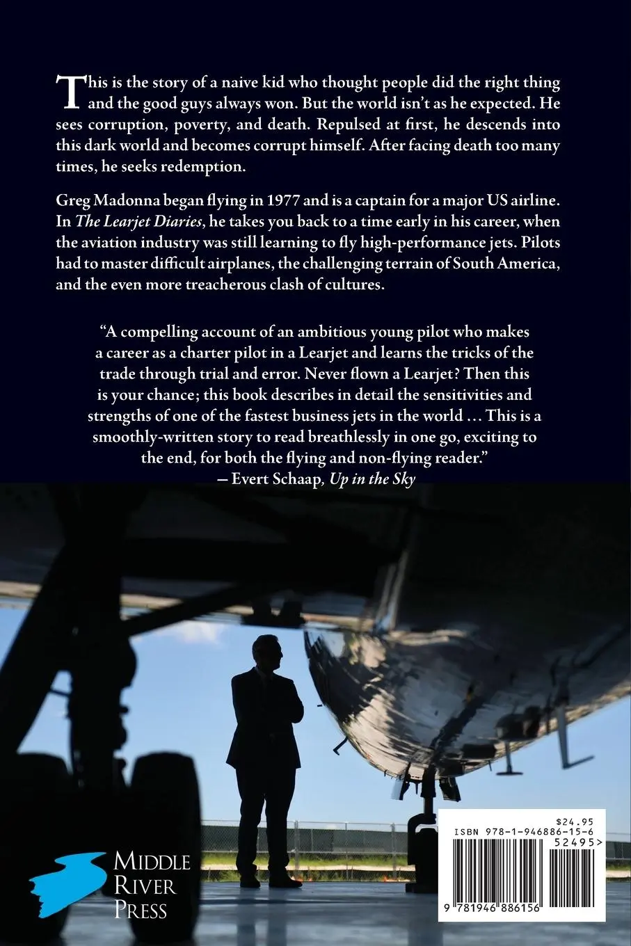 Rückseite: 9781946886156 | The Learjet Diaries | Greg Madonna | Taschenbuch | Englisch | 2020