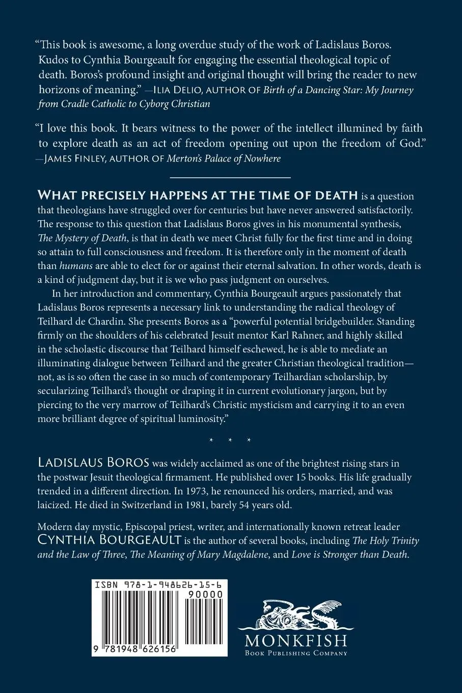 Rückseite: 9781948626156 | The Mystery of Death | Awakening to Eternal Life | Ladislaus Boros