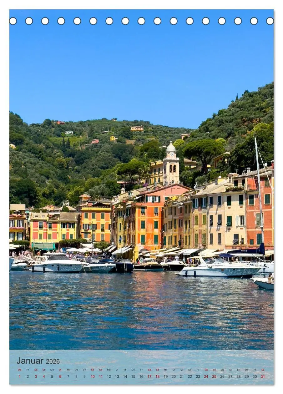 Bild: 9783516306156 | Portofino - Im Herzen der italienischen Riviera!! (Tischkalender...