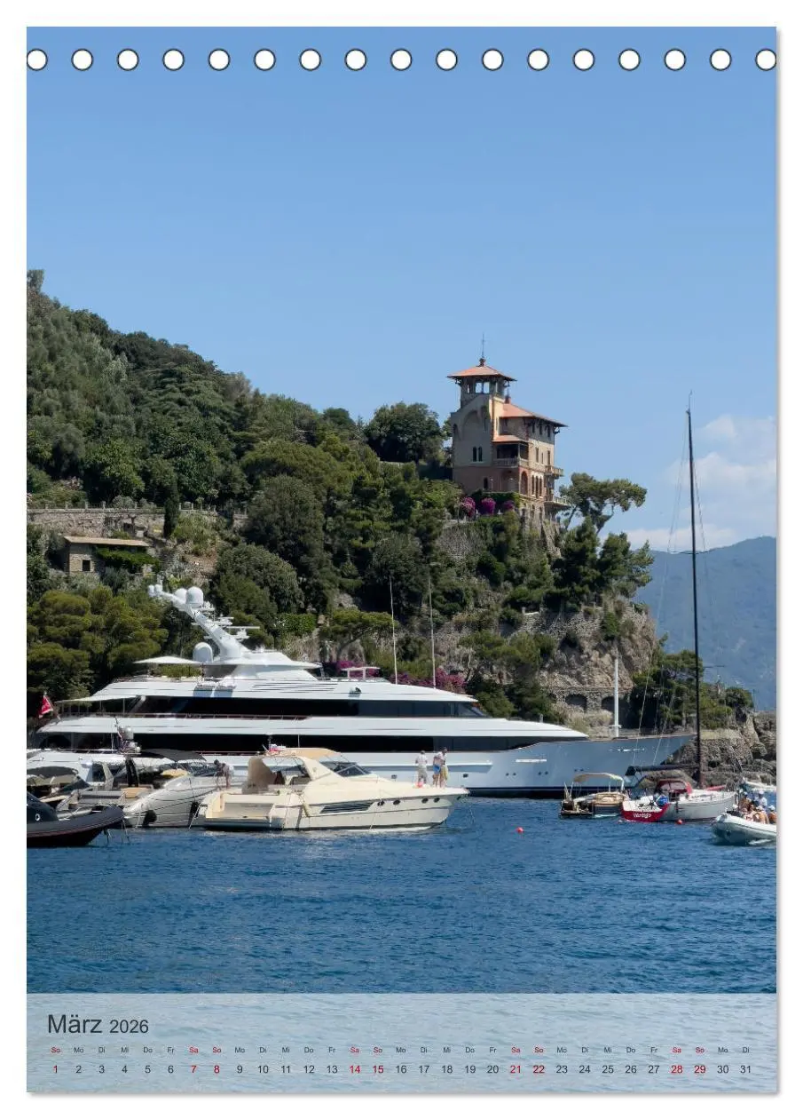 Bild: 9783516306156 | Portofino - Im Herzen der italienischen Riviera!! (Tischkalender...