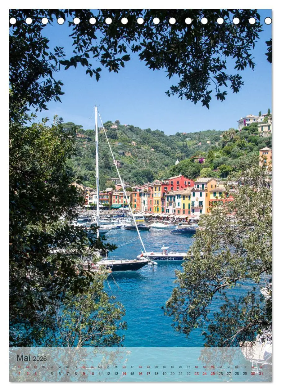 Bild: 9783516306156 | Portofino - Im Herzen der italienischen Riviera!! (Tischkalender...