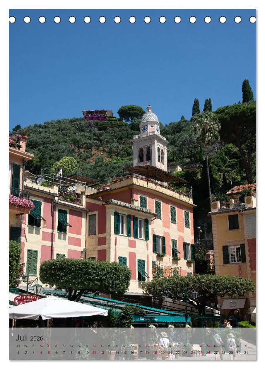 Bild: 9783516306156 | Portofino - Im Herzen der italienischen Riviera!! (Tischkalender...