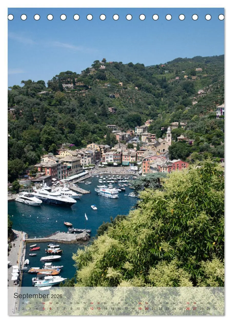 Bild: 9783516306156 | Portofino - Im Herzen der italienischen Riviera!! (Tischkalender...
