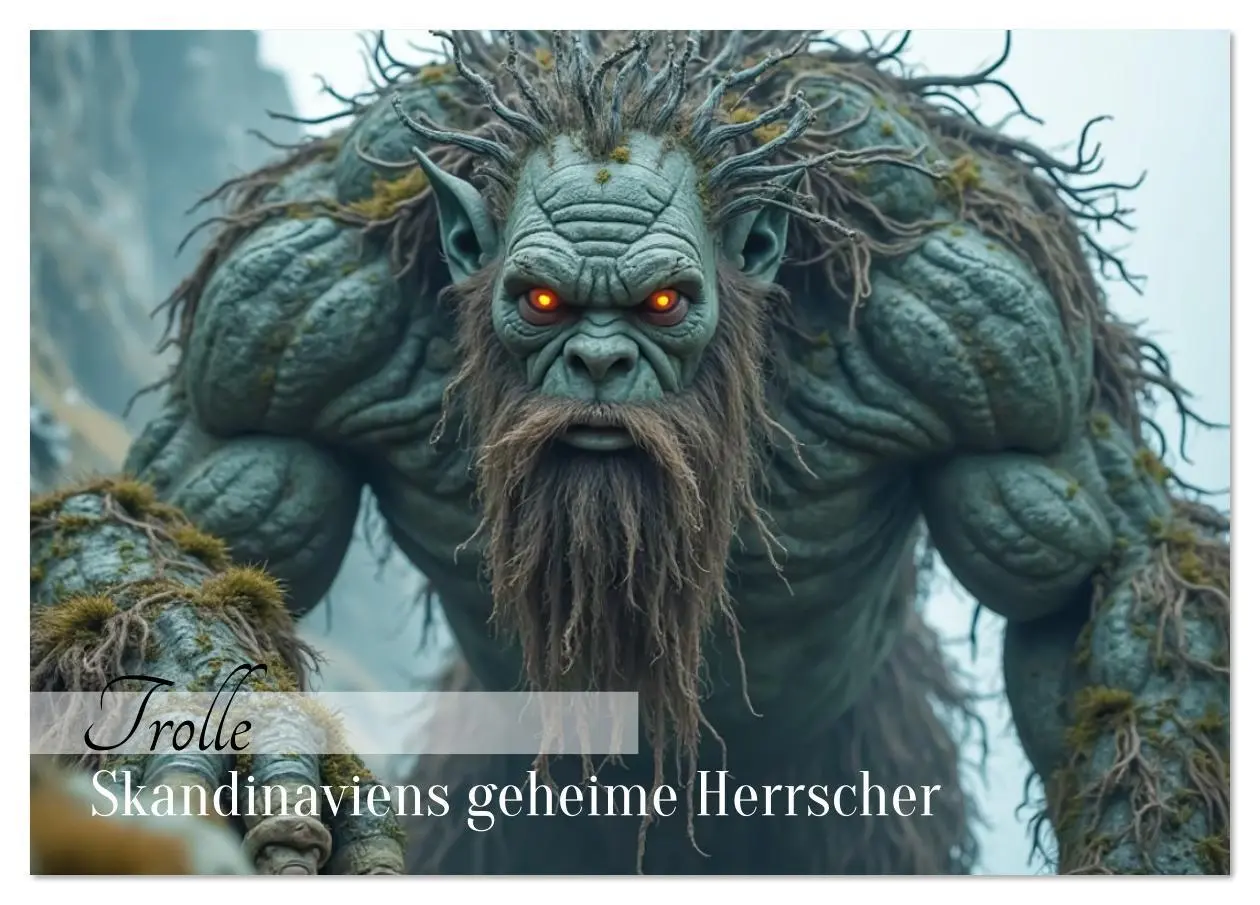 Cover: 9783516616156 | Trolle - Skandinaviens geheime Herrscher (Tischkalender 2026 DIN A5...