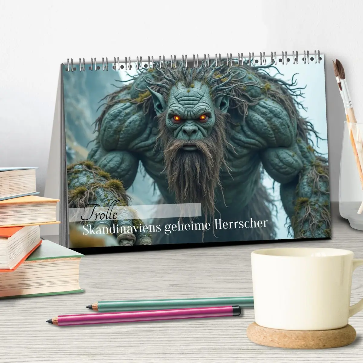 Bild: 9783516616156 | Trolle - Skandinaviens geheime Herrscher (Tischkalender 2026 DIN A5...
