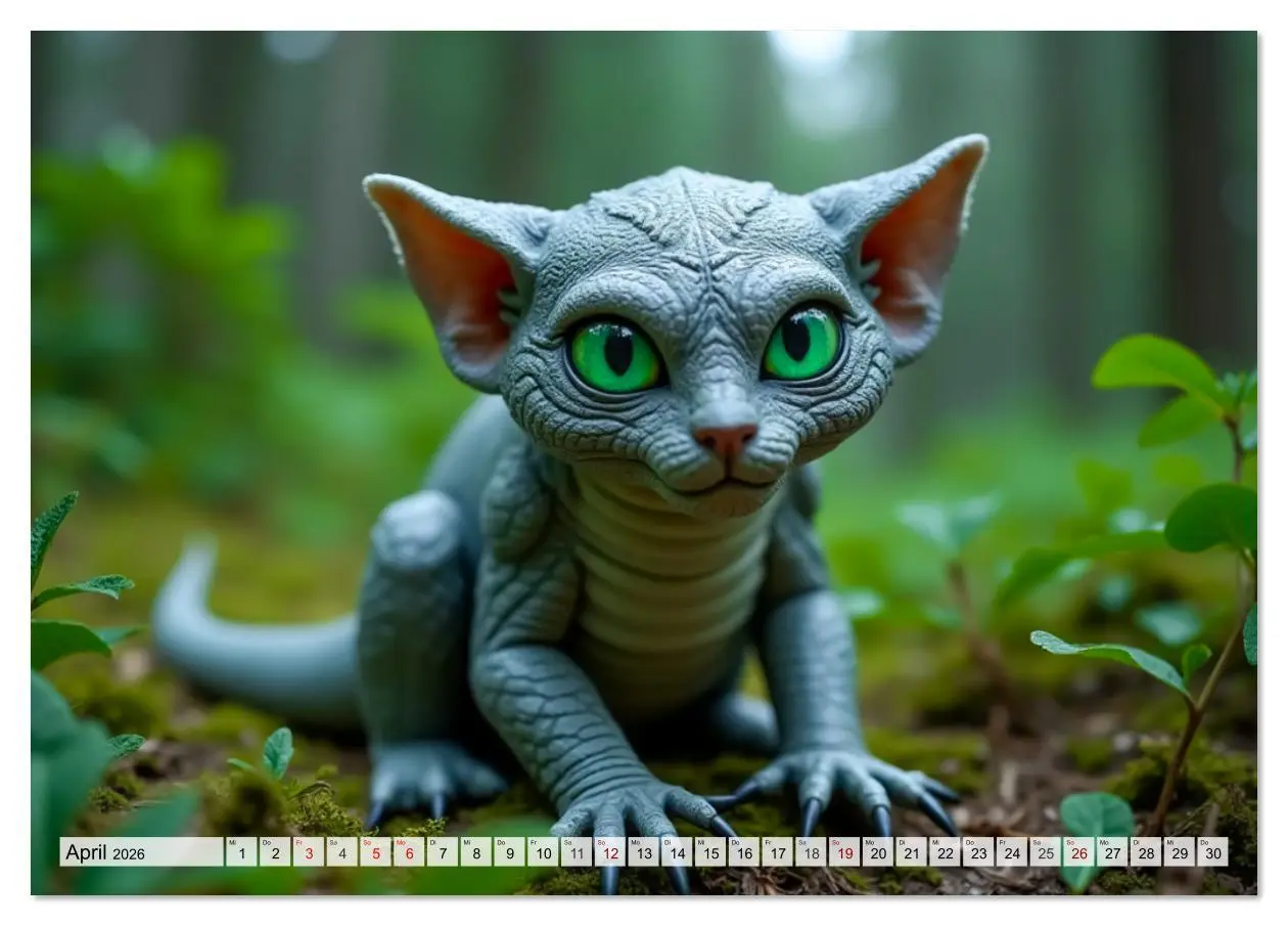 Bild: 9783516616156 | Trolle - Skandinaviens geheime Herrscher (Tischkalender 2026 DIN A5...