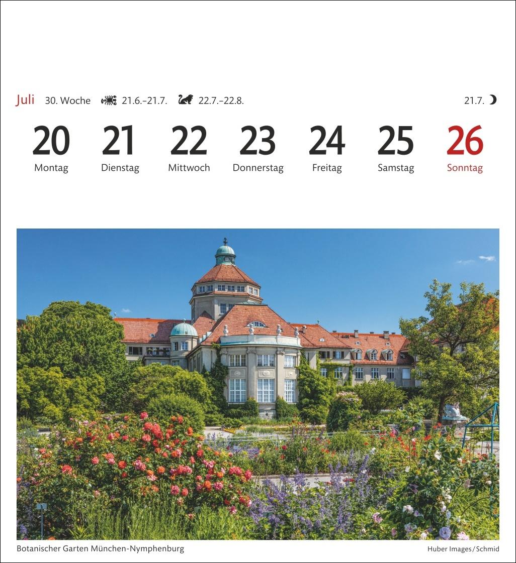 Bild: 9783840036156 | Bayern Sehnsuchtskalender 2026 - Wochenkalender mit 53 Postkarten
